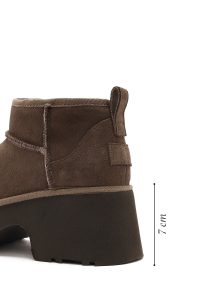 بوت زنانه جیر ویزون زیره ضخیم مدل تدی دری مد