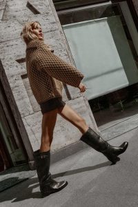 بوت زنانه سواری سگک‌دار زارا – ZARA