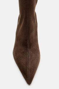 بوت زنانه پاشنه بلند سگک‌دار زارا – ZARA