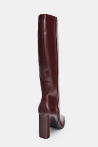 بوت زنانه پاشنه بلوکی زارا – ZARA