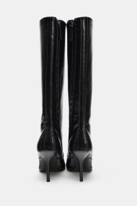 بوت زنانه پاشنه حکاکی‌شده زارا – ZARA