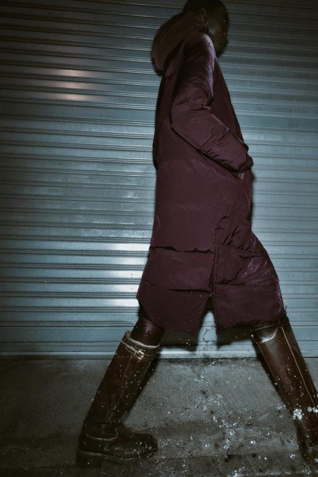 بوت زنانه چرم ضدآب سگک‌دار زارا – ZARA