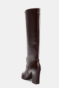 بوت زنانه کابویی ساق نامتقارن زارا – ZARA