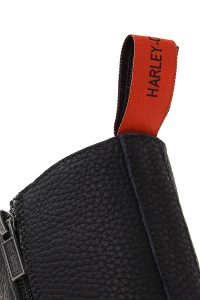 بوت زیپ دار زنانه هارلی دیویدسون مشکی بریگت با کف ضخیم