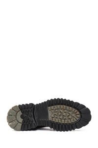 بوت مردانه چرم مشکی چلسی دری مد