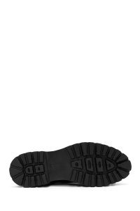 بوت مردانه چرم مشکی چلسی دری مد