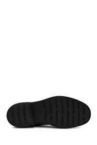 بوت مردانه چرم مشکی کژوال چلسی دری مد