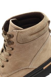 بوت نبوک مردانه بژ بندی زیره ضخیم دری‌مد