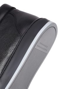 بوت چرمی مردانه مشکی دری‌مد