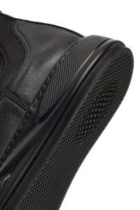 بوت چرمی مردانه مشکی دری‌مد