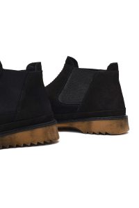بوت چلسی نبوک مردانه مشکی دری‌مد