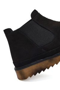 بوت چلسی نبوک مردانه مشکی دری‌مد