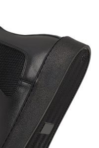 بوت چلسی چرمی مردانه مشکی دری‌مد