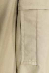 ترنچ کت کوتاه زنانه ضدآب کالکشن ZW زارا – ZARA