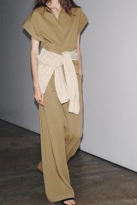 جلیقه زنانه حجمی کالکشن ZW زارا – ZARA