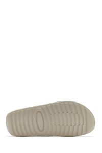 دمپایی راحتی زنانه چرم سفید سگک‌دار دری مد