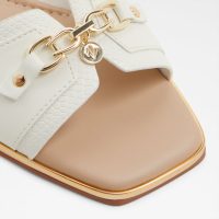 دمپایی زنانه تخت سفید آلدو ALAMASSI – ALDO