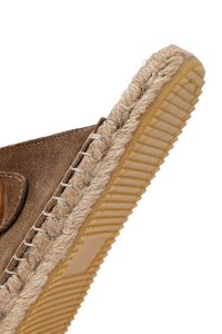 دمپایی زنانه حصیری جیر ویزون سگک‌دار دری مد