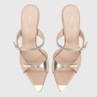 دمپایی زنانه پاشنه بلند بژ آلدو LECCE-TR – ALDO