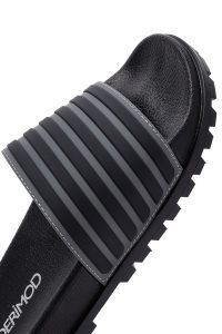 دمپایی مردانه مشکی دری مد