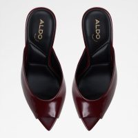 دمپایی پاشنه‌دار زنانه زرشکی آلدو ELENARA – ALDO