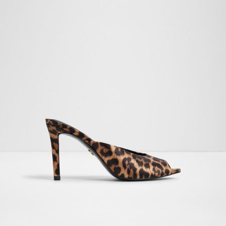 دمپایی پاشنه‌دار زنانه طرح پلنگی آلدو ELENARA – ALDO