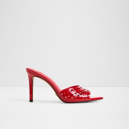 دمپایی پاشنه‌دار زنانه قرمز آلدو LOVEMULE – ALDO