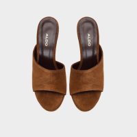 دمپایی پاشنه‌دار زنانه قهوه‌ای آلدو ANTEA-TR – ALDO