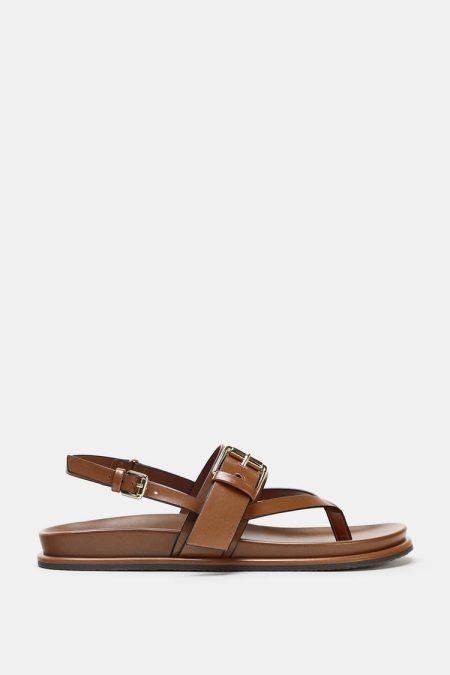 صندل بندی زنانه سگک‌دار زارا – ZARA