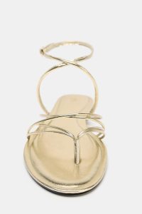 صندل تخت زنانه بندی طلایی زارا – ZARA