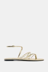 صندل تخت زنانه بندی طلایی زارا – ZARA