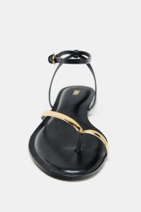 صندل تخت زنانه تزیین‌دار زارا – ZARA