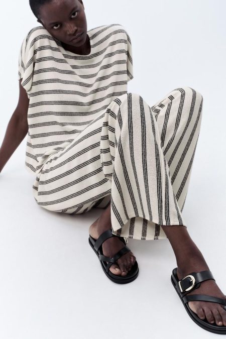 صندل تخت زنانه سگک‌دار زارا – ZARA
