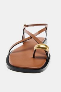 صندل تخت زنانه نوک فلزی زارا – ZARA