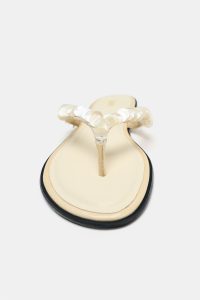 صندل زنانه بندی مهره‌دوزی زارا – ZARA