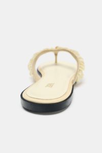 صندل زنانه بندی مهره‌دوزی زارا – ZARA