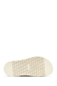 صندل زنانه بژ جیر سگک‌دار دری مد