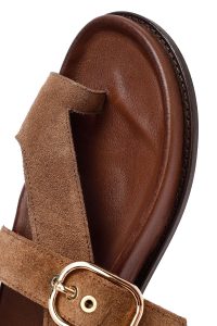 صندل زنانه جیر ویزون انگشتی دری مد