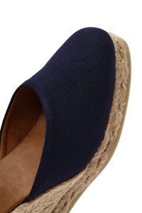 صندل زنانه سرمه‌ای بنددار لژدار اسپادریل دری مد