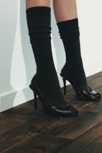 صندل زنانه ورنی پاشنه بلند زارا – ZARA