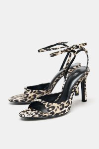 صندل زنانه پوست‌ماری زارا – ZARA