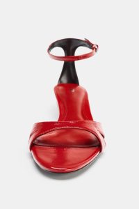 صندل زنانه چرمی بنددار زارا – ZARA