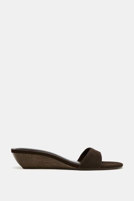 صندل لژدار زنانه جیر زارا – ZARA