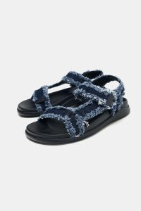 صندل لژدار زنانه جین زارا – ZARA