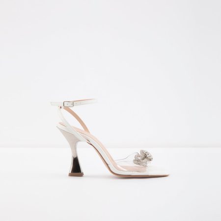 صندل مجلسی پاشنه‌دار زنانه سفید آلدو HEIBAT-TR – ALDO
