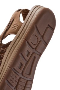 صندل مردانه چرمی ویژون بافت‌دار دری مد