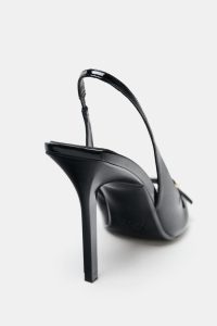 صندل پاشنه بلند زنانه براق زارا – ZARA
