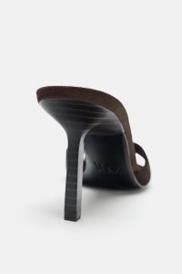 صندل پاشنه بلند زنانه جیر زارا – ZARA