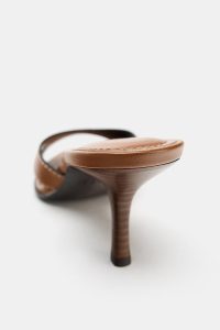 صندل پاشنه بلند زنانه دوخت‌دار زارا – ZARA