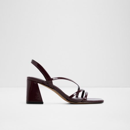 صندل پاشنه‌دار زنانه زرشکی آلدو ATLANTICUS – ALDO